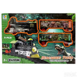 Vozić dinosaurusi, set od devet delova, 40 cm