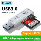 USB 3.0 čitač memorijskih kartica 2 u 1