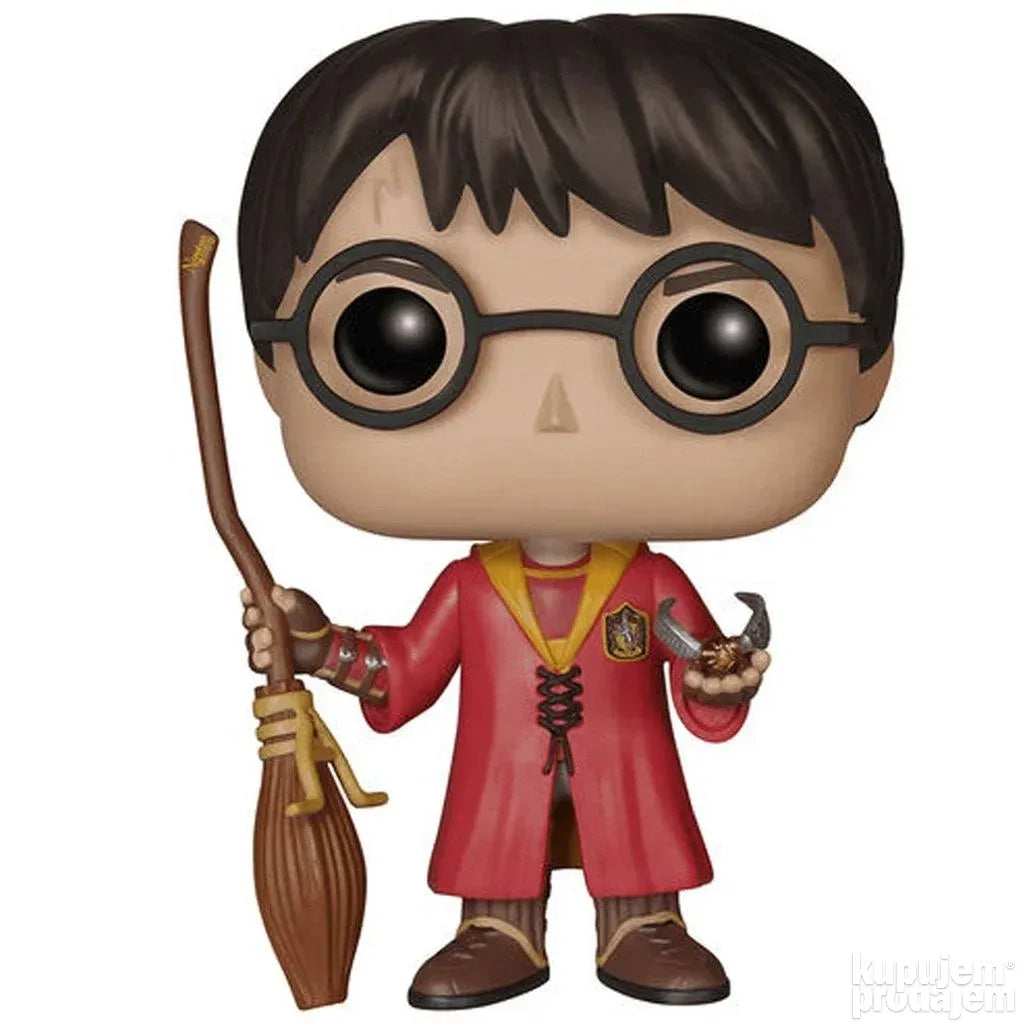 Pop figurica Hari Poter sa metlom, visina 10 cm