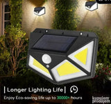 Solarni LED reflektor sa 100 COB dioda i senzorom