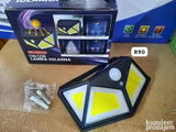 Solarni LED reflektor sa 100 COB dioda i senzorom