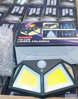 Solarni LED reflektor sa 100 COB dioda i senzorom