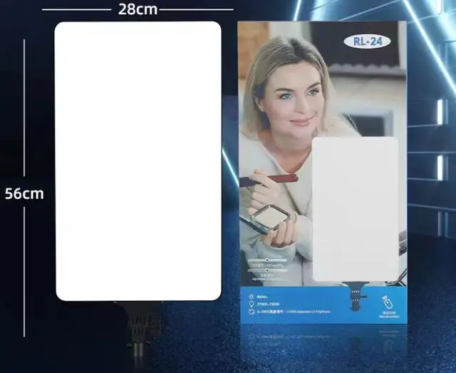 LED panel studijsko svetlo RL-24 sa daljinskim upravljačem – slika 3