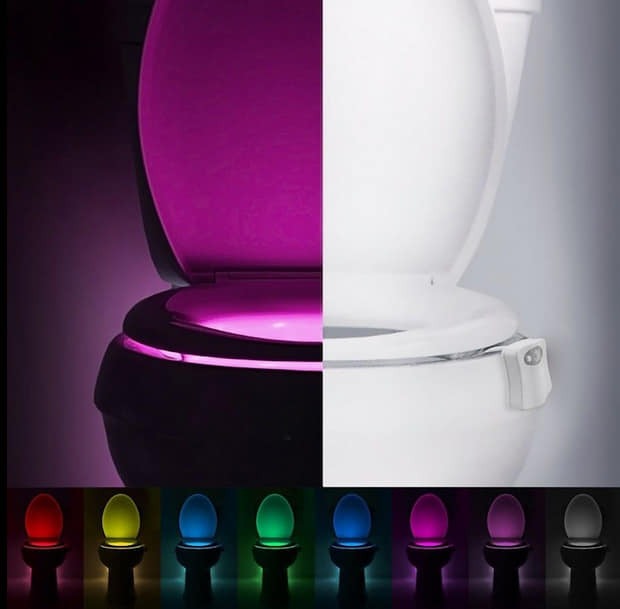 LED lampa za WC šolju sa senzorom pokreta – 8 boja – slika 8
