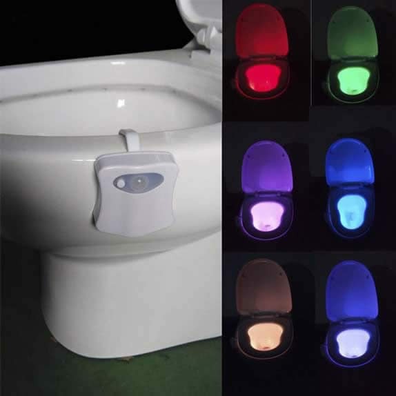 LED lampa za WC šolju sa senzorom pokreta – 8 boja – slika 2