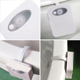 LED lampa za WC šolju sa senzorom i 8 boja