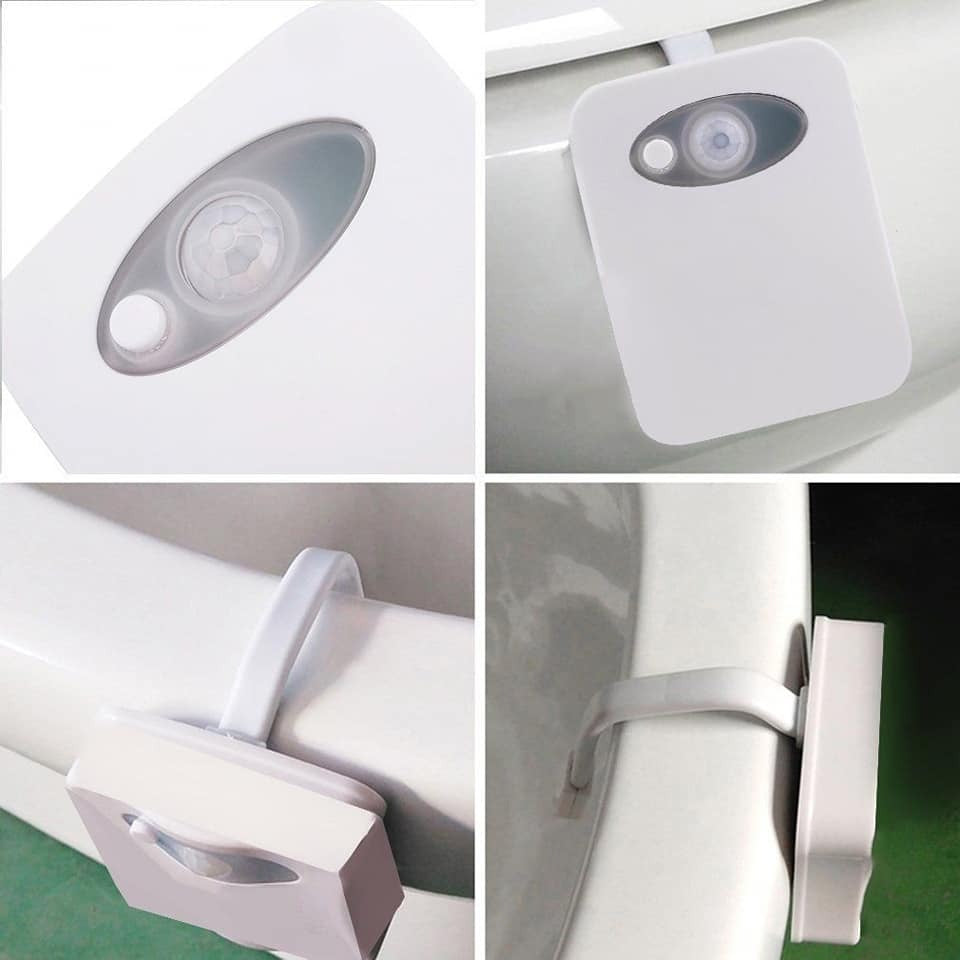 LED lampa za WC šolju sa senzorom pokreta – 8 boja – slika 7