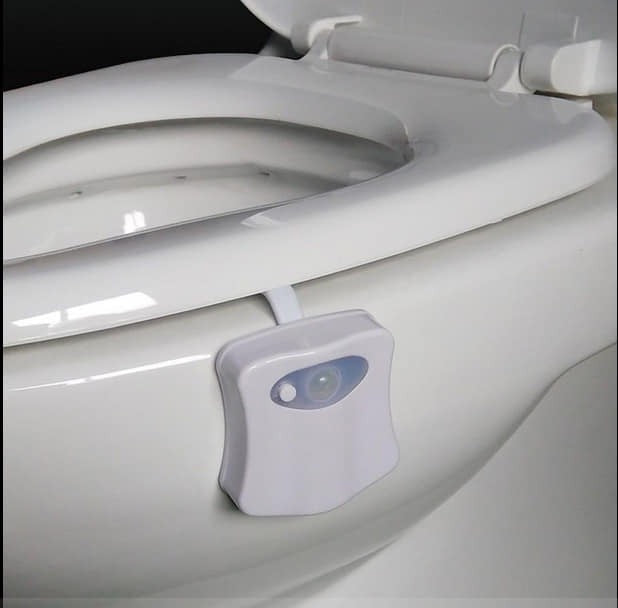 LED lampa za WC šolju sa senzorom pokreta – 8 boja – slika 3
