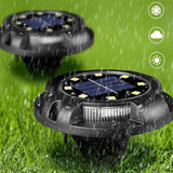 Solarni LED diskovi sa bočnim svetlom za baštu