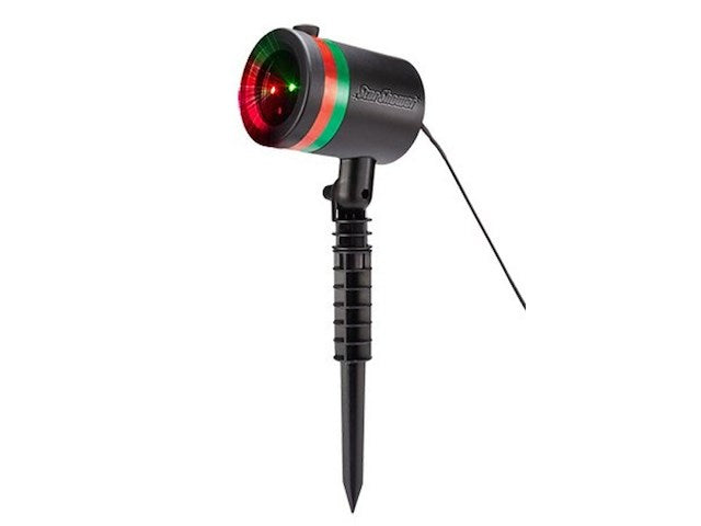 Laserski projektor za fasadu – crveno-zeleni, sa tajmerom – slika 3