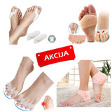 Silikonski set za stopala sa uložcima i separatorima
