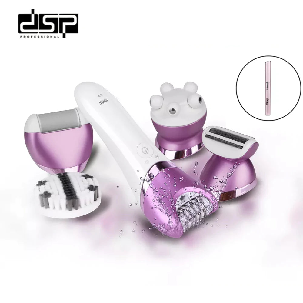 DSP E-70019 epilator 6 u 1 za lice i telo - slika 2