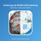 DeepClean tablete za čišćenje i odmašćivanje veš mašine