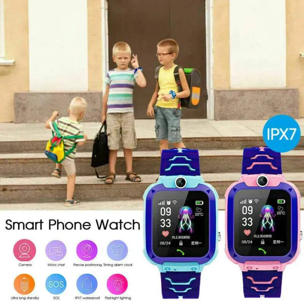 Dečji smart sat Q12 sa LBS lokatorom i kamerom