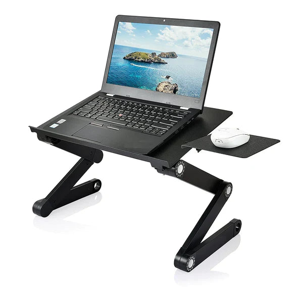 Sklopivi sto za laptop T8 sa kulerom i podlogom za miša