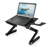 Sklopivi sto za laptop T8 sa kulerom i podlogom za miša