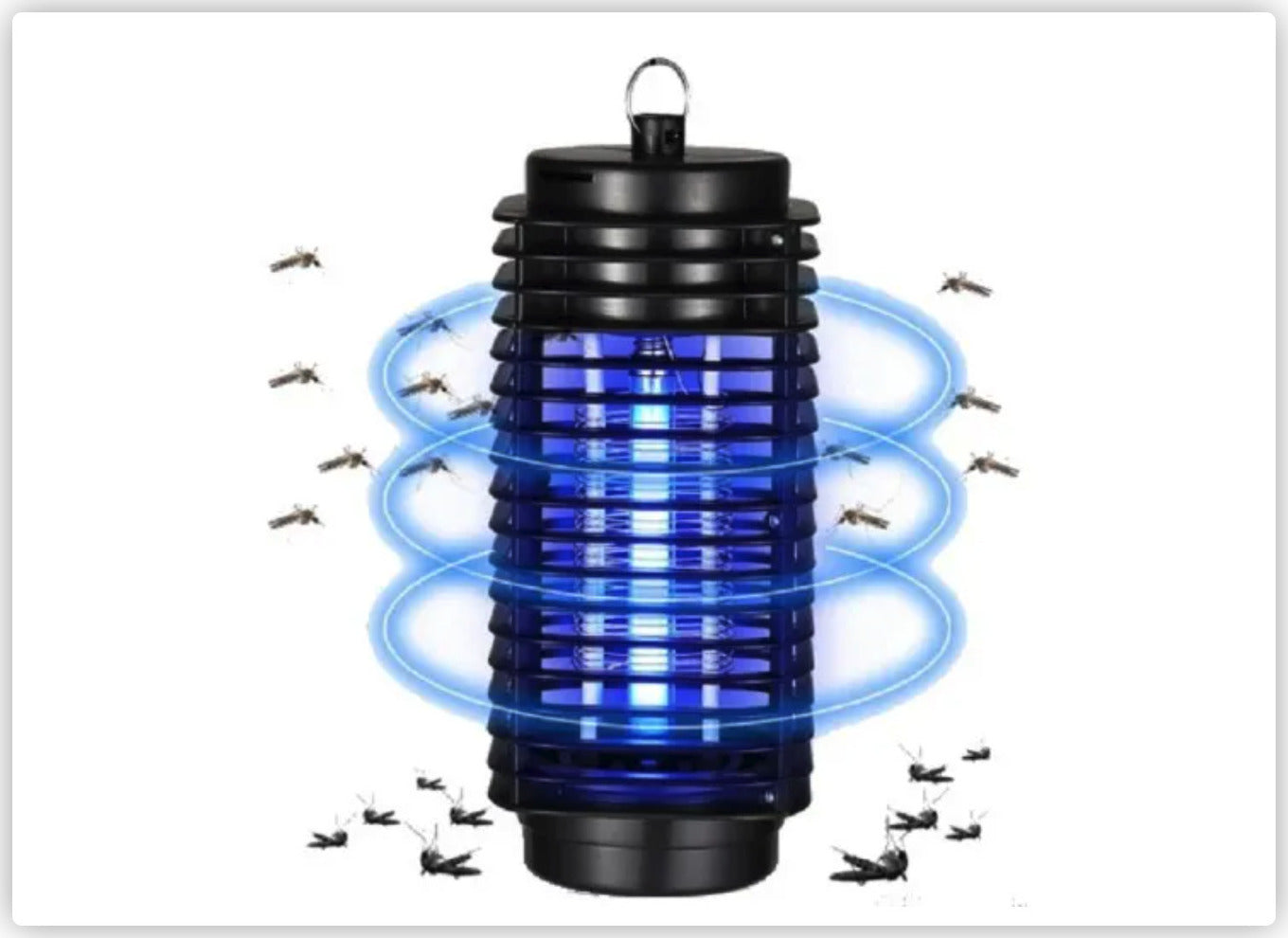 Lampa fenjer protiv insekata sa zaštitnim kavezom - slika 1