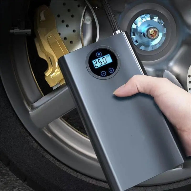 Mini kompresor na punjivu bateriju 120 PSI sa power bank funkcijom – slika 3