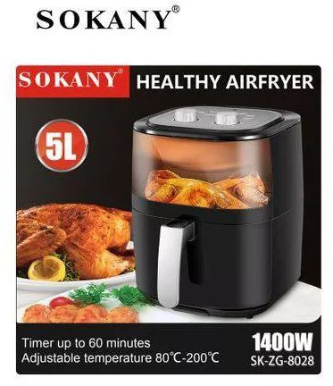 Sokany Air Fryer 8028 — friteza na vruć vazduh - slika 3