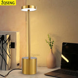 Bežična LED stona lampa 5000 mAh sa tri temperature boje