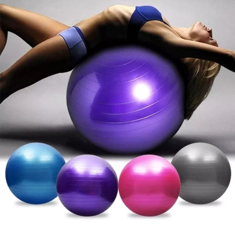 Pilates lopta za vežbanje i istezanje