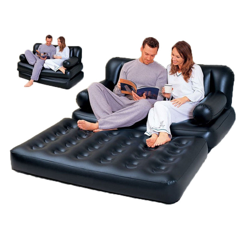 Sofa na naduvavanje sa pumpom i naduvavanjem za 180 sekundi