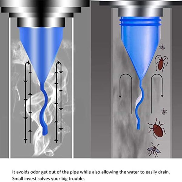Silikonski filter za odvod – 4 komada, univerzalni – slika 3