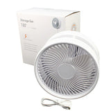Sklopivi ventilator sa baterijom 7200 mAh i tri brzine