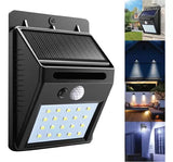 Solarni LED reflektor sa senzorom pokreta, 4 komada