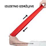 Set od 5 lateks traka za vežbanje sa otporom 1 do 13 kg