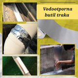 Aluminijum butilska zaptivna traka 5 m sa akrilnim lepkom