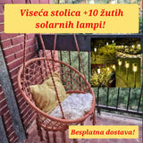 Pletena ljuljaška za sedenje u različitim bojama