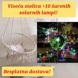 Pletena ljuljaška za sedenje u različitim bojama