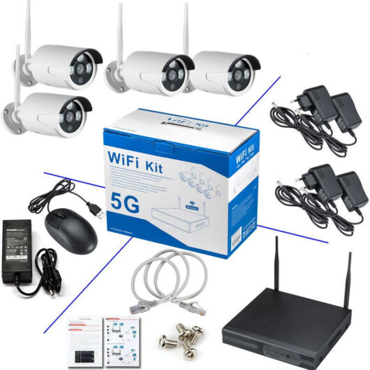 Video nadzor 5G WiFi – set 4 kamere