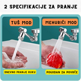 Okretni usmerivač mlaza za slavinu