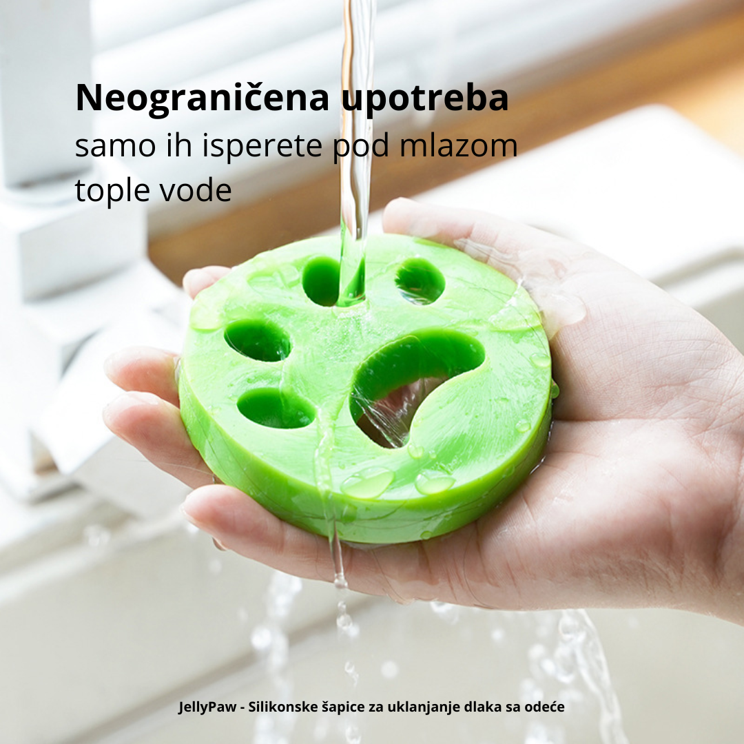 Silikonske šapice za skidanje dlaka – 2 komada – slika 2