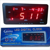 Vreme i alarm u jednom stonom LED satu