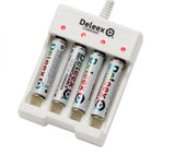 Punjač za 4 AA i AAA baterije sa USB priključkom