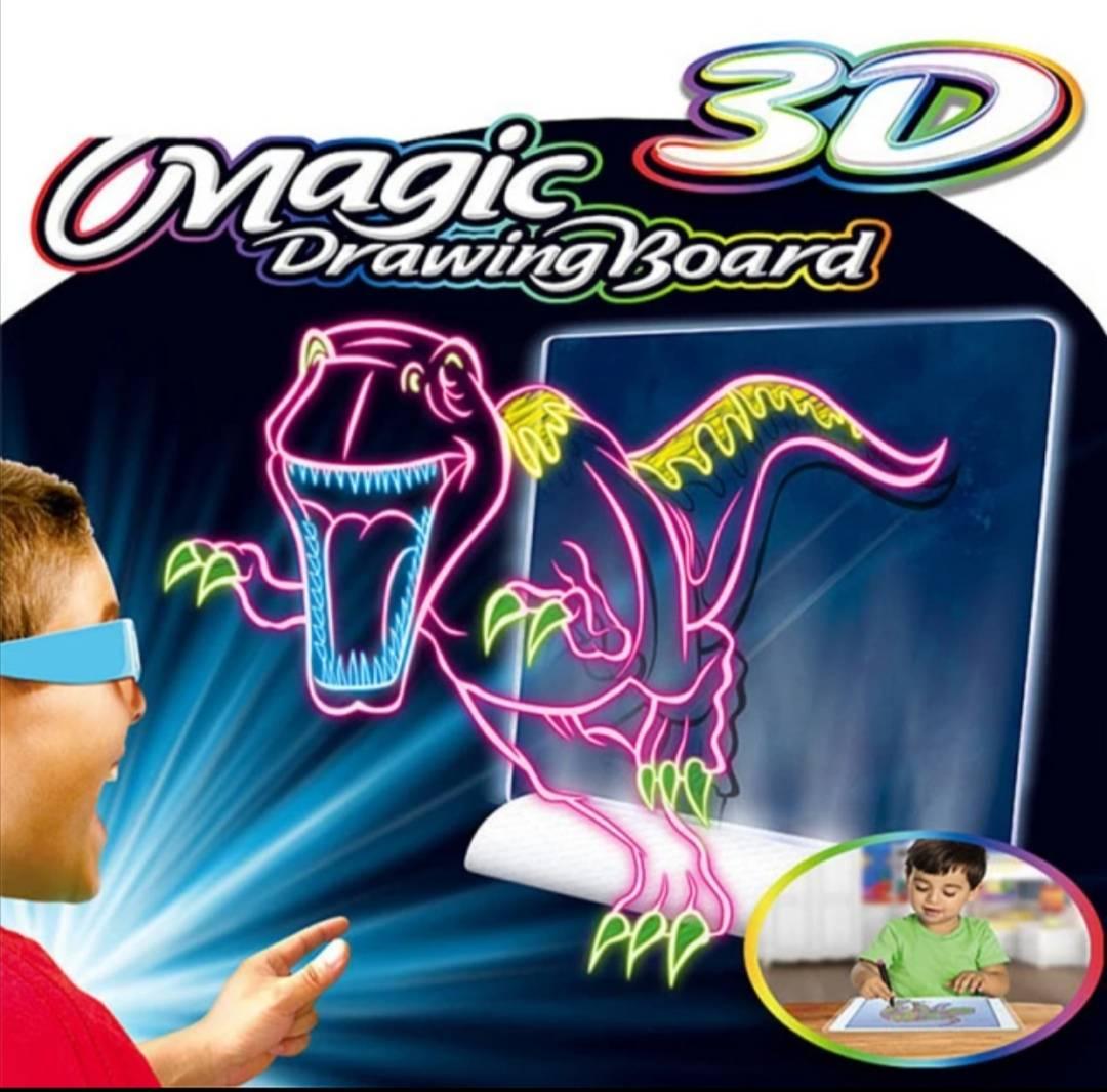 3D magična tabla za crtanje Magic drawing board 3D