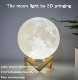 3D lampa mesec sa 16 boja osvetljenja
