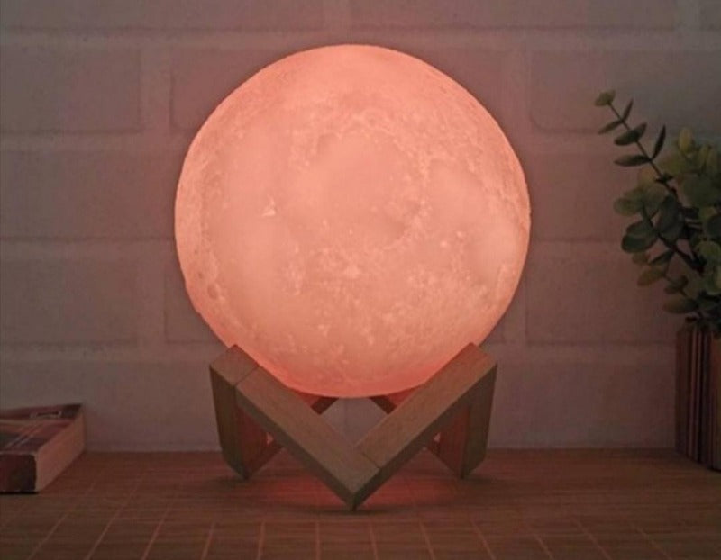 3D mesec lampa sa 16 boja by Minutshop | Ali tako