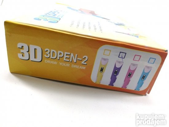 3D olovka za modelovanje sa podesivom temperaturom 160–230 °C – slika 11