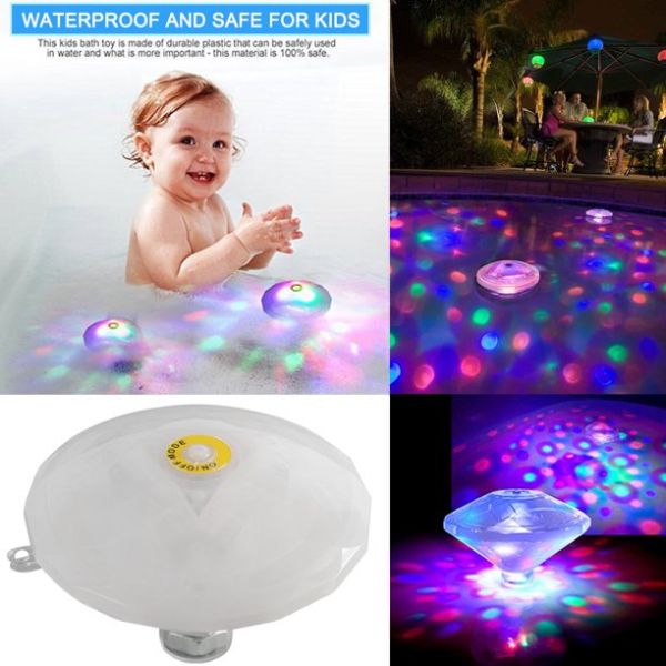 Plutajuća LED lampa za bazen sa 5 režima – slika 2