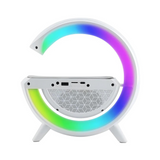 RGB LED lampa sa Bluetooth zvučnikom i bežičnim punjenjem 10W