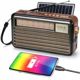 Solarni retro radio MK-193BT sa bluetooth vezom