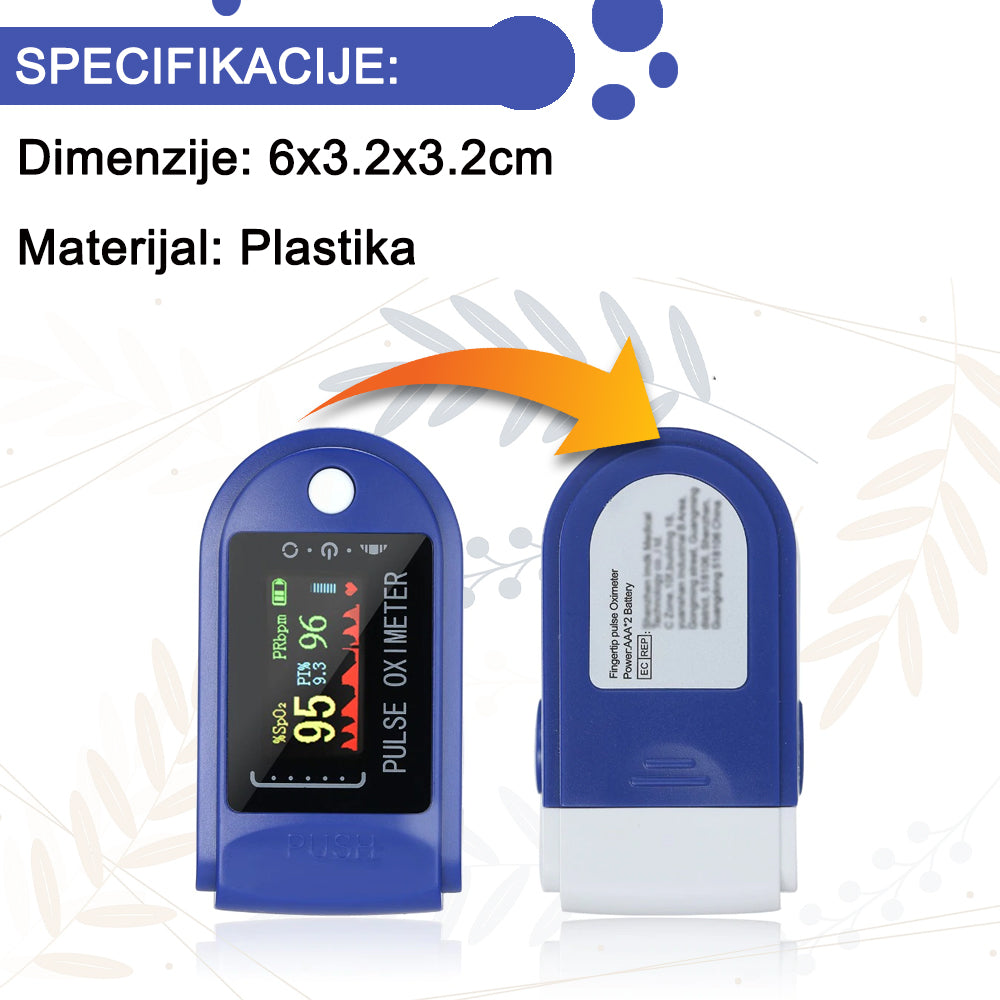 Digitalni merač pritiska i pulsni oksimetar – komplet – slika 7