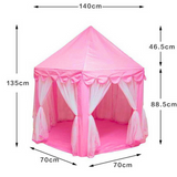 Šator zamak za princeze 140x135 cm sa lampicama i torbom