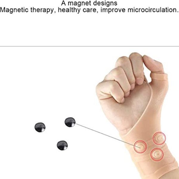 Steznik za zglob ruke od silikona sa magnetima – slika 6
