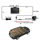 Auto kamera DVR sa monitorom i G senzorom