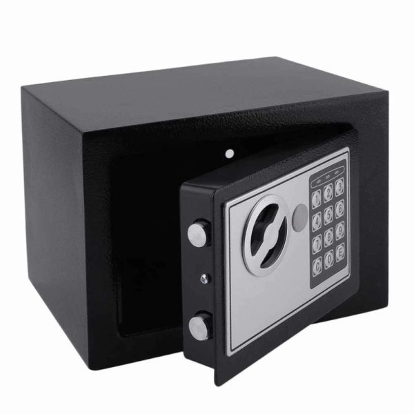 Sef sa elektronskom šifrom i dva ključa – 23x17x17 cm